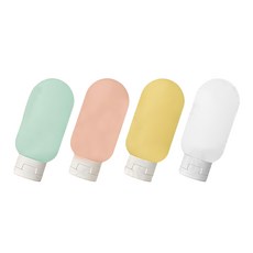 城市漫遊 分裝瓶4件組 旅行分裝瓶, 馬卡龍, 1組