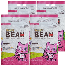 SNAPPY 豌豆砂 幽谷鮮花 急速凝集 卓越氣味控制, 3.5kg, 4包