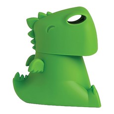 OTOTO 小恐龍微波爐清潔器, 12x11x8cm, 可重複使用, BPA Free, 100%食品安全, 1個, 綠色