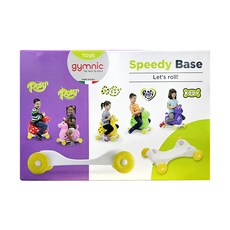 Gymnic Speedy Base 小馬搖搖板, 適合3歲以上兒童, 安全無毒, 原裝進口, Red, Pink, Yellow, Green, Purple, 1盒
