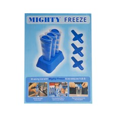 MIGHTY FREEZE 雪糕製冰器, Set 3個, PP 矽膠, 1組