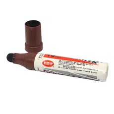 LIBERTY 利百代 907-10-bn pop 10mm 嘜克筆 茶 圓尖, 茶色, 6支