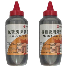 EverStyle 柏泰 楓糖風味糖漿, 450g, 2瓶