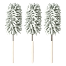 BEER BEAR 皮久熊 彎曲水洗清潔撢子, 顏色隨機, 3個