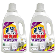 毛寶 超強效萬用去污劑 柚子果香, 2kg, 2桶