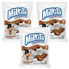 Milkita 巧克力牛奶軟糖 濃濃奶香融合巧克力風味 甜美可口, 84g, 3包