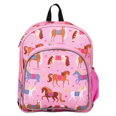 Wildkin 40系列 幼兒背包 30.5x24.5x11.5公分 超輕量: 300g 粉色, 30.5 x 25.5 x 11.5cm, 凱莉小馬
