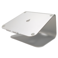 rain design MacBook鋁質筆電散熱架，架高筆電約15公分，鋁合金一體成型, 銀色, 1個