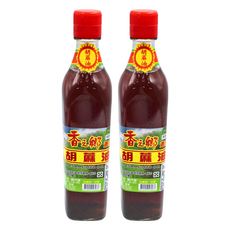 香之鄉 胡麻油, 500ml, 黑芝麻油, 台灣產, 2瓶