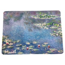 莫內《睡蓮》藝術餐墊, 睡蓮, 40 x 30cm, 1個