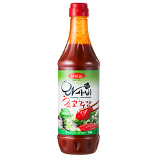 Woomtree 芥末醋辣醬, 1kg, 1瓶