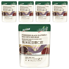 健康時代 紫米紅豆薏仁飲 有糖, 30g, 10包, 5袋