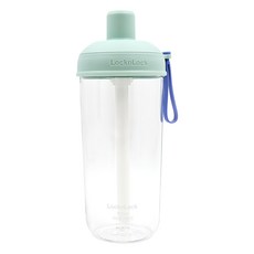 LocknLock 樂扣樂扣 嚼對搖搖吸管杯, 迷霧薄荷綠, 700ml, 1個
