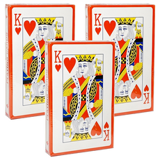 生活King 特大撲克牌 10x16cm, 3個