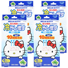 novopin Kitty退熱貼 5 x 12cm 薄荷, 4片, 4盒