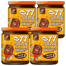 77 巧克力醬 香濃滑順, 250g, 4罐