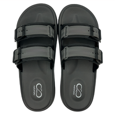 WUWU 冒險家雙帶厚底拖 MA072 44, 灰色, 280mm