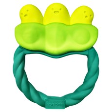 EDISON mama 水果搖鈴固齒玩具 3個月以上適用, EL-91182, 荳荳, 1個