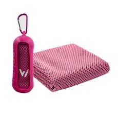 WOAWOA 運動速乾毛巾 30 x 100cm 加寬版型設計, 粉色, 1條