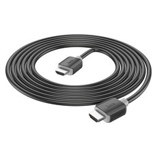 hoco. 浩酷 US08 HDTV 2.0 公對公 清銳4K高清數據線 136.9g, 3m, 黑色, 1條