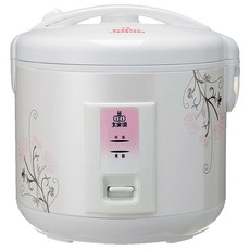 大家源 多功能電子鍋 TCY-3410, 1.8公升 十人份量, 1.0mm不沾塗層內鍋, 食品級PP蒸盤, 白色