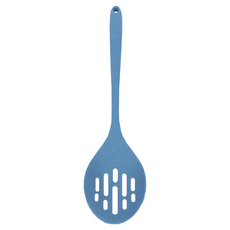 SiliPot 韓國熱銷廚具鉑金矽膠漏勺 - 莫蘭迪藍, 73 x 320 x 51mm, 1支