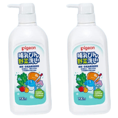 pigeon 貝親 奶瓶蔬果清潔液, 700ml, 2瓶