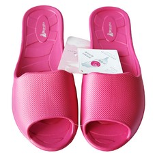 MONZU 滿足 日式小金魚口拖, EVA醋酸乙烯材質, MIT品質認證, 台灣製造, 桃紅色, M(250mm)