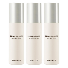 BANILA CO Prime Primer 定妝噴霧, 持久定妝 防水防汗 均勻服貼皮膚 外出免補妝, 100ml, 3件