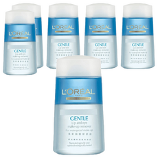 L'OREAL PARiS 巴黎萊雅 台灣公司貨 溫和眼唇卸妝液, 125ml, 6瓶