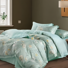 LAMINA 樂米娜 300織萊賽爾天絲兩用被套, 綠色