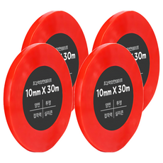 Dada 強力雙面膠帶 10mm x 30m, 透明, 4捲