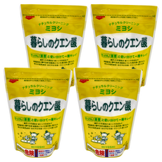 MIYOSHI 檸檬酸清潔粉, 330g, 日本生產, 4包