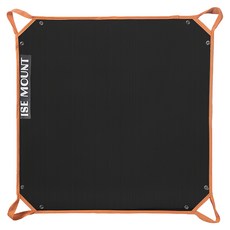 Chill Outdoor ISE 多功能防火布, 黑色橘邊