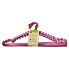 BUY 百貨通 如意小凹槽多功能衣架 10入 台灣製 39.5x20cm, 粉色, 3組