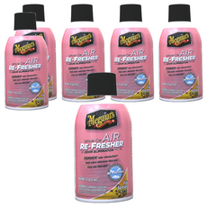 Meguiar's 美光 Whole Car Air Refresher 去味芳香罐, Fiji Sunset Scent, 57g, 6罐