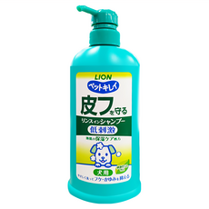 LION 獅王 Pet Clean 舒敏洗愛犬用沐浴乳 溫和配方不刺激, 550ml, 1瓶