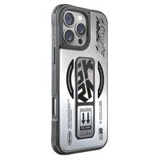 SKINARMA Kira Kobai 東京磁吸支架款手機保護殼 iPhone 16 Pro Max 適用, 銀白色