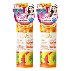 MEISHOKU 明色 Detclear 煥膚角質凝露 綜合水果, 溫和去除老廢角質及黑頭粉刺, 180ml, 2瓶