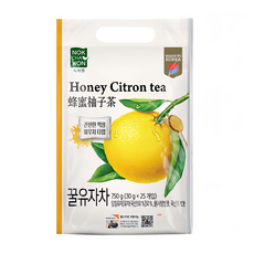 NOKCHAWON 綠茶園 蜂蜜風味柚子茶, 30g, 25包, 1袋