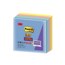 3M Post-it 利貼 狠黏便條紙, 654-4SS-MC-3, 360張, 1組