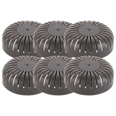 ZWILLING 雙人 Fresh&Save 保護真空抽氣棒用液體阻擋蓋6件組, 黑色, 1組