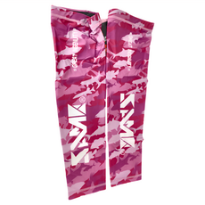 SAME 莎美 抗UV袖套 迷彩粉紅 #XL, 1個