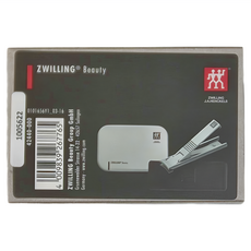 ZWILLING 雙人 NKompakt-Nagelknipser mit Metallbox Edelstahl mattiert 指甲刀 鐵盒裝, 1005622/42440-000, 1組