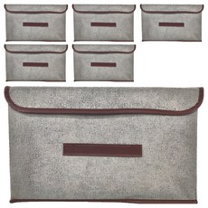 粉彩小兔 無紡布收納箱, 顏色隨機, 6個