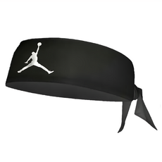 NIKE 耐吉 JORDAN 喬丹 SPORT 頭綁帶 LOGO設計 Dri-FIT速乾材質, Black, 1個