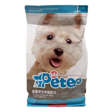 Mr.Peter 皮特先生 成犬低敏皮毛照護 乾燥鮭魚, 1.5kg, 1袋