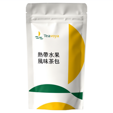 Teavoya 嘉柏茶業 熱帶水果茶包, 6g, 15包, 1袋