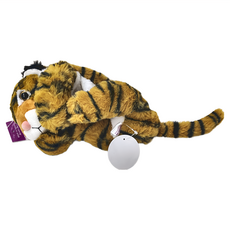 KING JIM Pouzoo絨毛動物多功能筆袋, 老虎, 1個