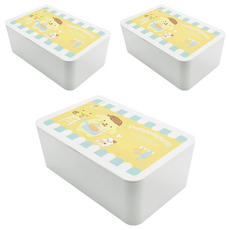 收納王妃 三麗鷗 濕紙巾盒, 布丁狗開店, 3個